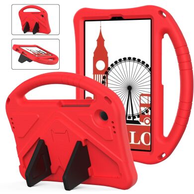 Чехол Deexe KickStand Cover для Samsung Galaxy Tab A9 / Tab A11 (Х130/135/X110/115) - Red