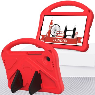 Чехол Deexe KickStand Cover для Samsung Galaxy Tab A9 / Tab A11 (Х130/135/X110/115) - Red