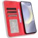 Чохол Deexe Retro Style для Samsung Galaxy S26 Plus (S947) - Red