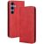 Чохол Deexe Retro Style для Samsung Galaxy S26 Plus (S947) - Red