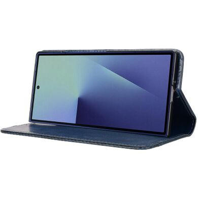 Чехол Deexe Retro Style (FF) для Samsung Galaxy Fold 8 Ultra - Blue