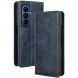 Чехол Deexe Retro Style (FF) для Samsung Galaxy Fold 8 Ultra - Blue. Фото 1 из 7