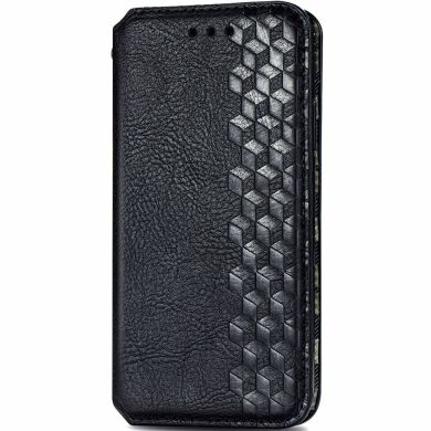 Чохол Deexe Rhombus Wallet для Samsung Galaxy A35 (A356) - Black