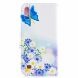Чехол-книжка Deexe Color Wallet для Samsung Galaxy A10 (A105) - Blue Butterfly and Flowers. Фото 3 из 8