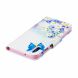 Чехол-книжка Deexe Color Wallet для Samsung Galaxy A10 (A105) - Blue Butterfly and Flowers. Фото 7 из 8