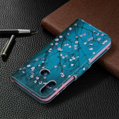 Чехол-книжка Deexe Color Wallet для Samsung Galaxy A10s (A107) - Flower Branches
