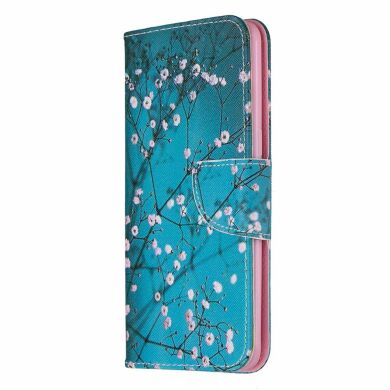 Чехол-книжка Deexe Color Wallet для Samsung Galaxy A10s (A107) - Flower Branches
