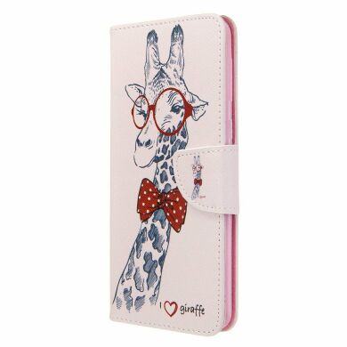 Чохол-книжка Deexe Color Wallet для Samsung Galaxy A21 (A215) - Giraffe
