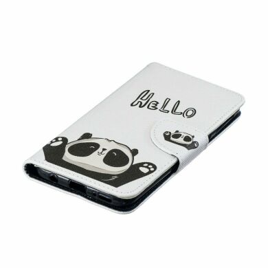 Чохол-книжка Deexe Color Wallet для Samsung Galaxy A40 (А405) - Adorable Panda