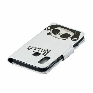 Чохол-книжка Deexe Color Wallet для Samsung Galaxy A40 (А405) - Adorable Panda