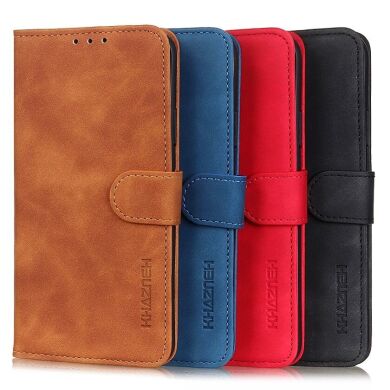 Чохол-книжка KHAZNEH Retro Wallet для Samsung Galaxy A22 (A225) / M22 (M225) - Red