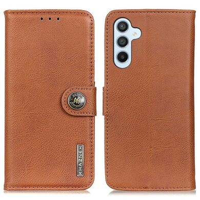 Чехол-книжка KHAZNEH Wallet Cover для Samsung Galaxy A36 (A366) - Brown