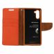Чехол-книжка MERCURY Canvas Diary для Samsung Galaxy Note 10 (N970) - Orange. Фото 4 из 7