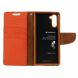 Чохол-книжка MERCURY Canvas Diary для Samsung Galaxy Note 10 (N970) - Orange