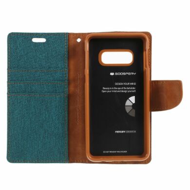 Чохол-книжка MERCURY Canvas Diary для Samsung Galaxy S10e (G970) - Green