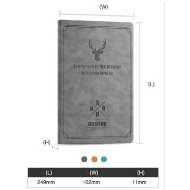 Чехол-книжка UniCase Deer Pattern для Samsung Galaxy Tab S6 (T860/865) - Green