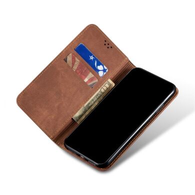 Чехол-книжка UniCase Jeans Wallet для Samsung Galaxy A72 (А725) - Brown