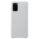 Чехол Leather Cover для Samsung Galaxy S20 Plus (G985) EF-VG985LSEGRU - Grayish White. Фото 1 из 4