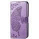 Чехол UniCase Butterfly Pattern для Samsung Galaxy A03 Core (A032) - Light Purple. Фото 2 из 9