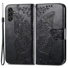 Чохол UniCase Butterfly Pattern для Samsung Galaxy A24 (A245) - Black