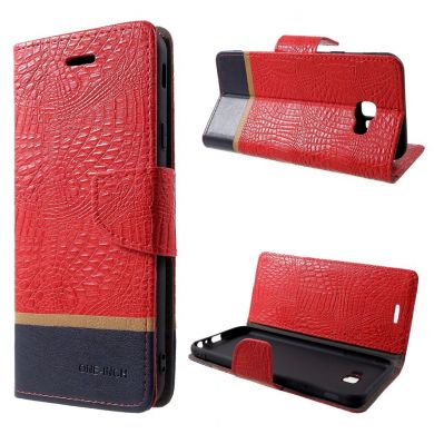 Чехол UniCase Croco Wallet для Samsung Galaxy J4+ (J415) - Red