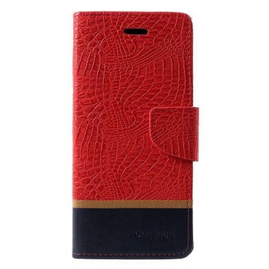 Чохол UniCase Croco Wallet для Samsung Galaxy J4+ (J415) - Red