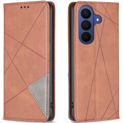Чехол UniCase Geometric Pattern для Samsung Galaxy A37 (A376) - Brown