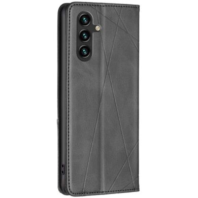 Чехол UniCase Geometric Pattern для Samsung Galaxy A55 (A556) - Black