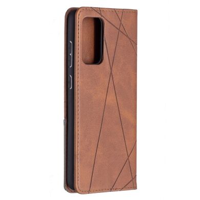 Чехол UniCase Geometric Pattern для Samsung Galaxy A72 (А725) - Coffee