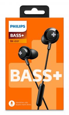 Гарнитура Philips BASS+ (SHE4305BK/00) - Black