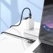 Кабель Hoco U151 3 in 1 USB+Type-C to Type-C+Lighting 240W (1m) - Black