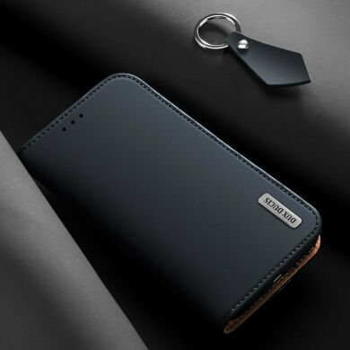 Кожаный чехол DUX DUCIS Wish Series для Samsung Galaxy S10 (G973) - Dark Blue