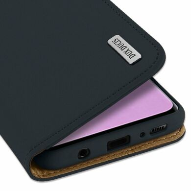 Кожаный чехол DUX DUCIS Wish Series для Samsung Galaxy S10 (G973) - Dark Blue