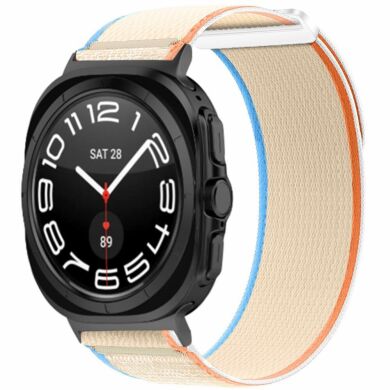 Ремінець Deexe Fastener Strap для Samsung Galaxy Watch Ultra (47mm) - White