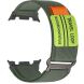 Ремешок Deexe Nylon Magic Tape для Samsung Galaxy Watch 8 (40/44mm) / 8 Classic - Army Green. Фото 1 из 3
