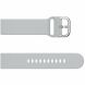 Ремешок Deexe Soft Silicone для часов с шириной крепления 22мм - Grey. Фото 4 из 4