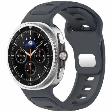 Ремешок Deexe Sport Band для Samsung Galaxy Watch 8 (40/44mm) / 8 Classic - Grey
