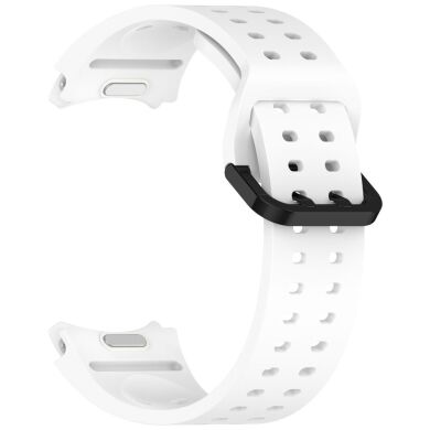 Ремешок Deexe Sport Loop для Samsung Galaxy Watch 4 / 5 / 6 / 7 / FE (40mm) - White