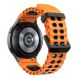 Ремешок KALEBOL Ocean Strap для Samsung Galaxy Watch 4 / 4 Classic / 5 / 5 Pro / 6 / 6 Classic / 7 / FE - Orange / Black. Фото 1 из 9