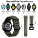 Ремінець KALEBOL Ocean Strap для Samsung Galaxy Watch 4 / 4 Classic / 5 / 5 Pro / 6 / 6 Classic / 7 / FE - Black / Grey