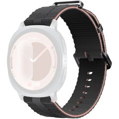 Ремешок Reframe Sport Linear для Samsung Galaxy Watch 8 (40/44mm) / 8 Classic - Black / Pink