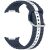 Ремінець Reframe Vertical Strip для Samsung Galaxy Watch 8 (40/44mm) / 8 Classic (43/47mm) / Ultra 2 - Midnight Blue / White