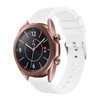 Ремешок UniCase Soft Line для Samsung Galaxy Watch 3 (41mm) - White