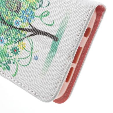 Чохол Deexe Color Wallet для Samsung Galaxy A3 2016 (A310), Colorful Tree