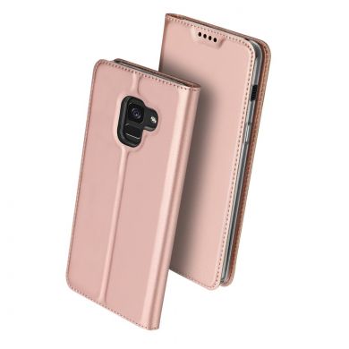 Чохол-книжка DUX DUCIS Skin Pro для Samsung Galaxy A8 2018 (A530), Рожеве золото