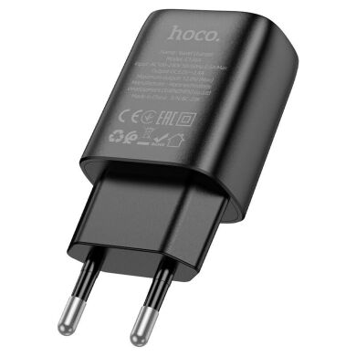 Мережевий зарядний пристрій Hoco C134A (12W) - Black