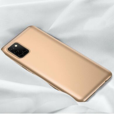 Силіконовий чохол X-LEVEL Matte для Samsung Galaxy A31 (A315) - Gold