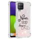 Силиконовый (TPU) чехол Deexe Fashion Glitter для Samsung Galaxy A22 (A225) / M22 (M225) - Never Stop Dreaming. Фото 2 из 7