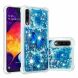 Силиконовый (TPU) чехол Deexe Fashion Glitter для Samsung Galaxy A50 (A505) / A30s (A307) / A50s (A507) - Blue Butterfly. Фото 1 из 6