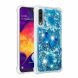 Силиконовый (TPU) чехол Deexe Fashion Glitter для Samsung Galaxy A50 (A505) / A30s (A307) / A50s (A507) - Blue Butterfly. Фото 3 из 6